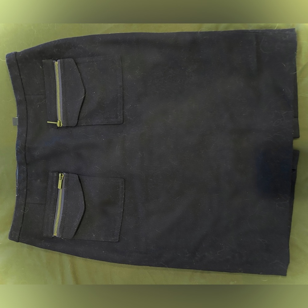 J. Crew Black Pencil Skirt